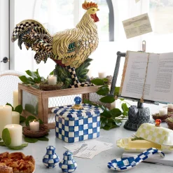 Royal Check Recipe Box