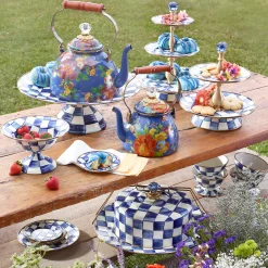 Royal Check Three Tier Sweet Stand