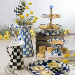 Royal Check Two Tier Sweet Stand