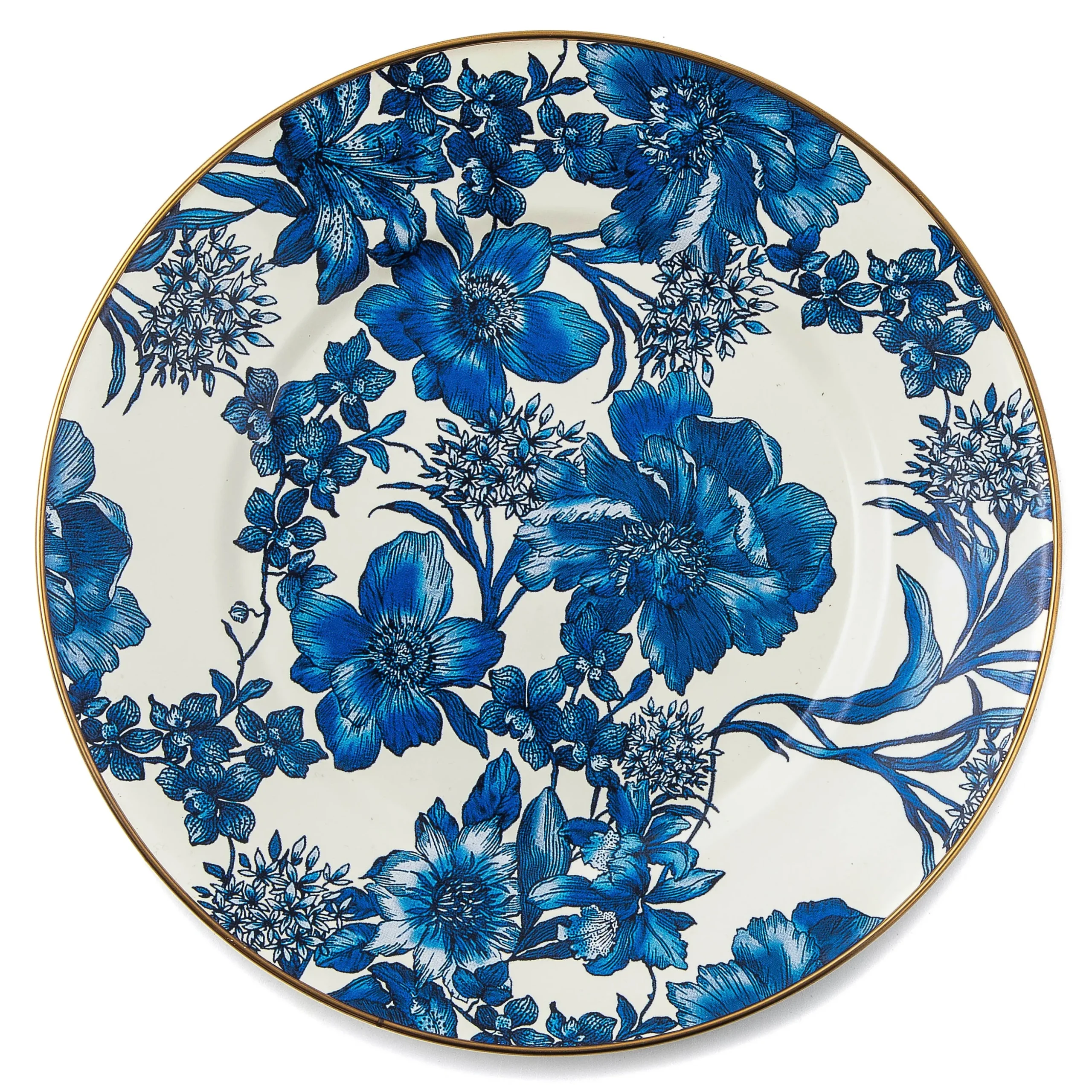 Royal English Garden Enamel Dinner Plate