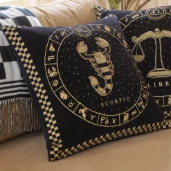 Scorpio Zodiac Throw Pillow