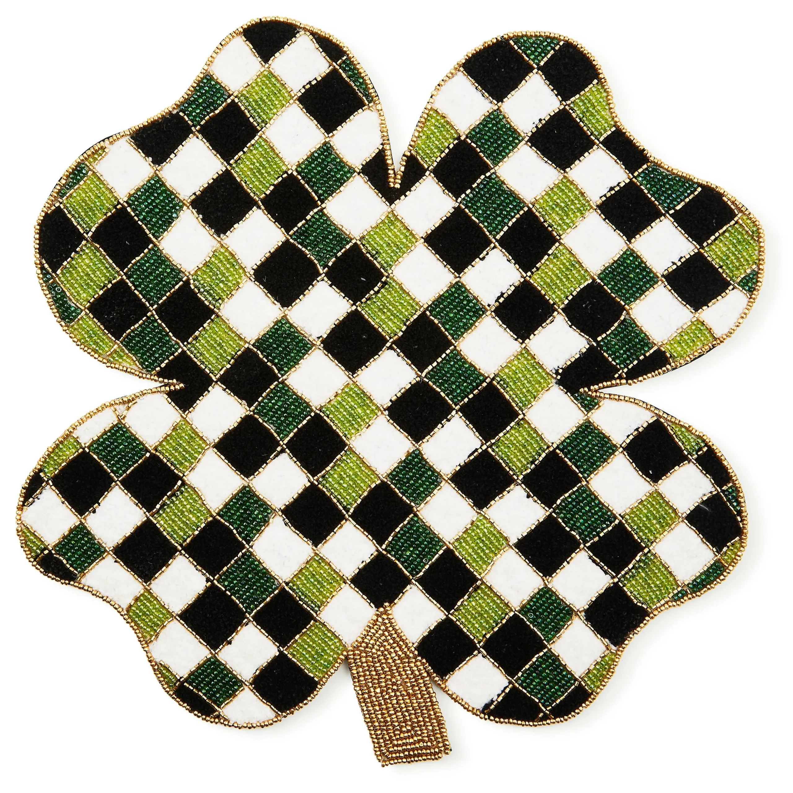 Shaped Lucky Clover Placemat