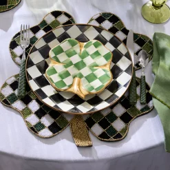 Shaped Lucky Clover Placemat