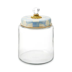 Sky Check Large Kitchen Canister