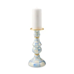 Sky Check Large Pillar Candlestick