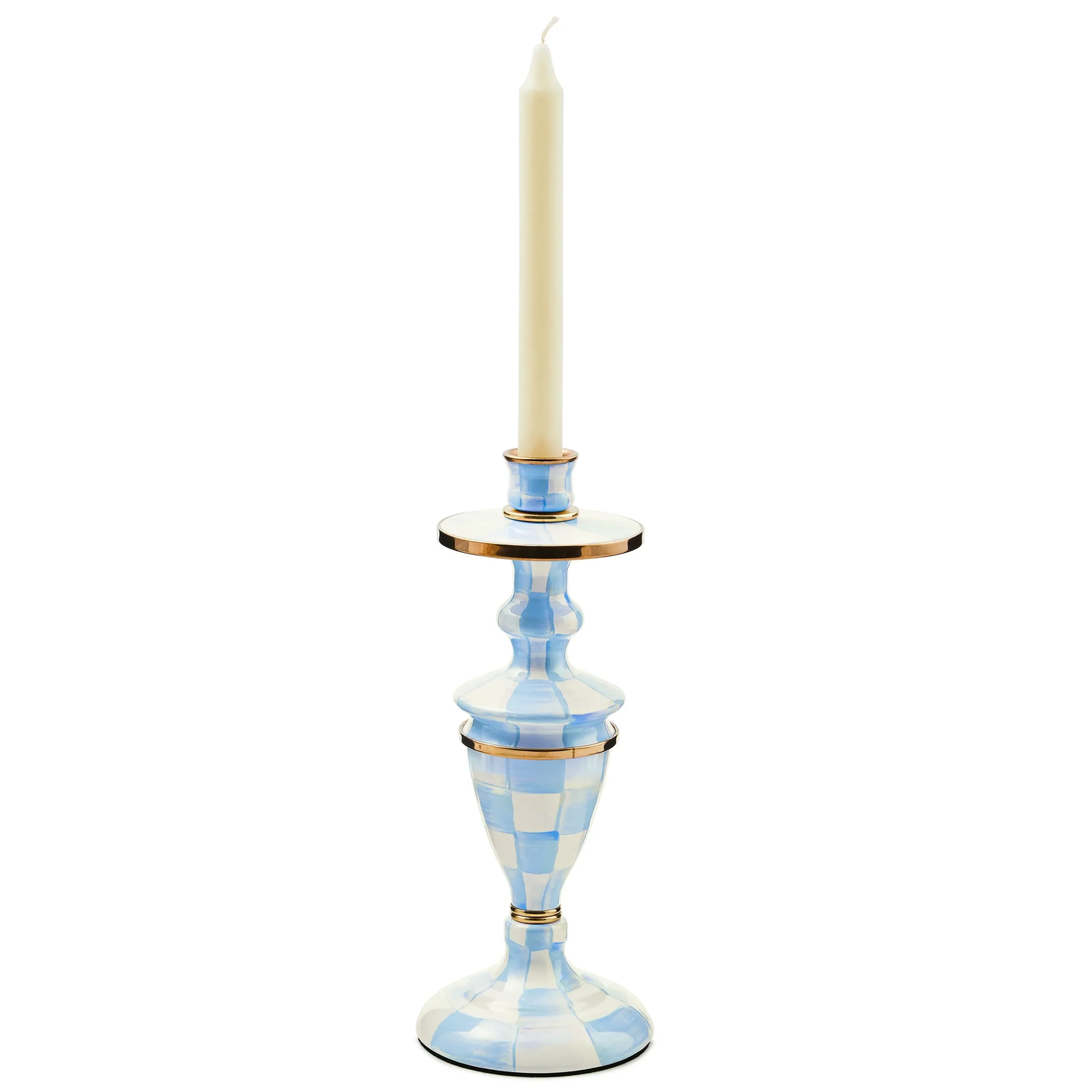 Sky Check Medium Candlestick