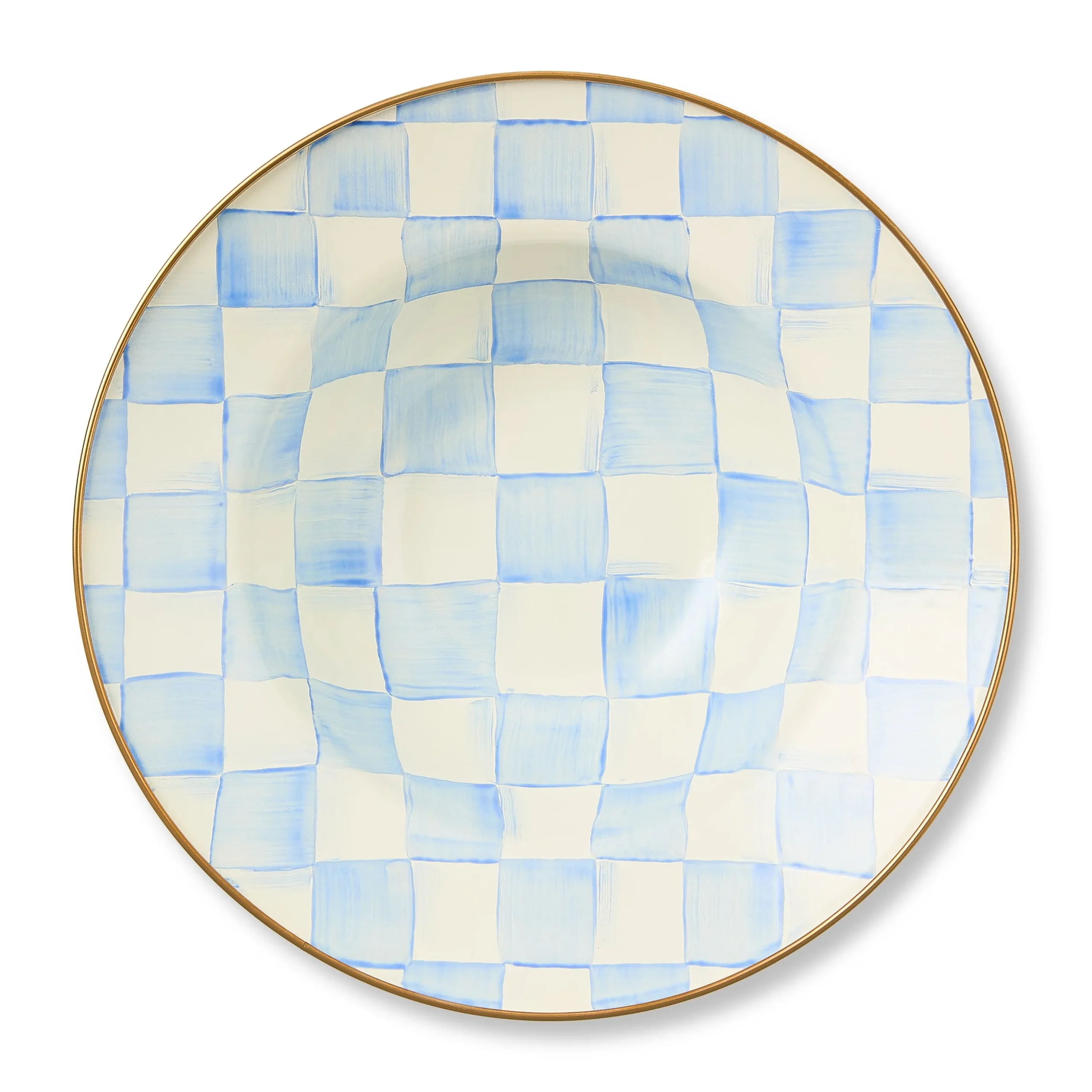 Sky Check Serving Bowl