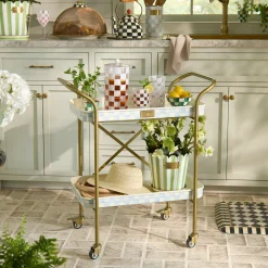Sky Check 2-Tier Kitchen Cart