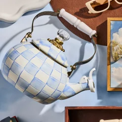 Sky Check Whistling Tea Kettle