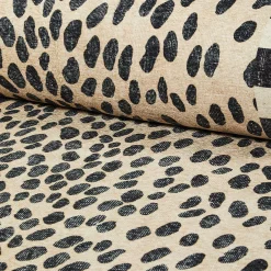 Snow Leopard 8' x 10' Washable Rug