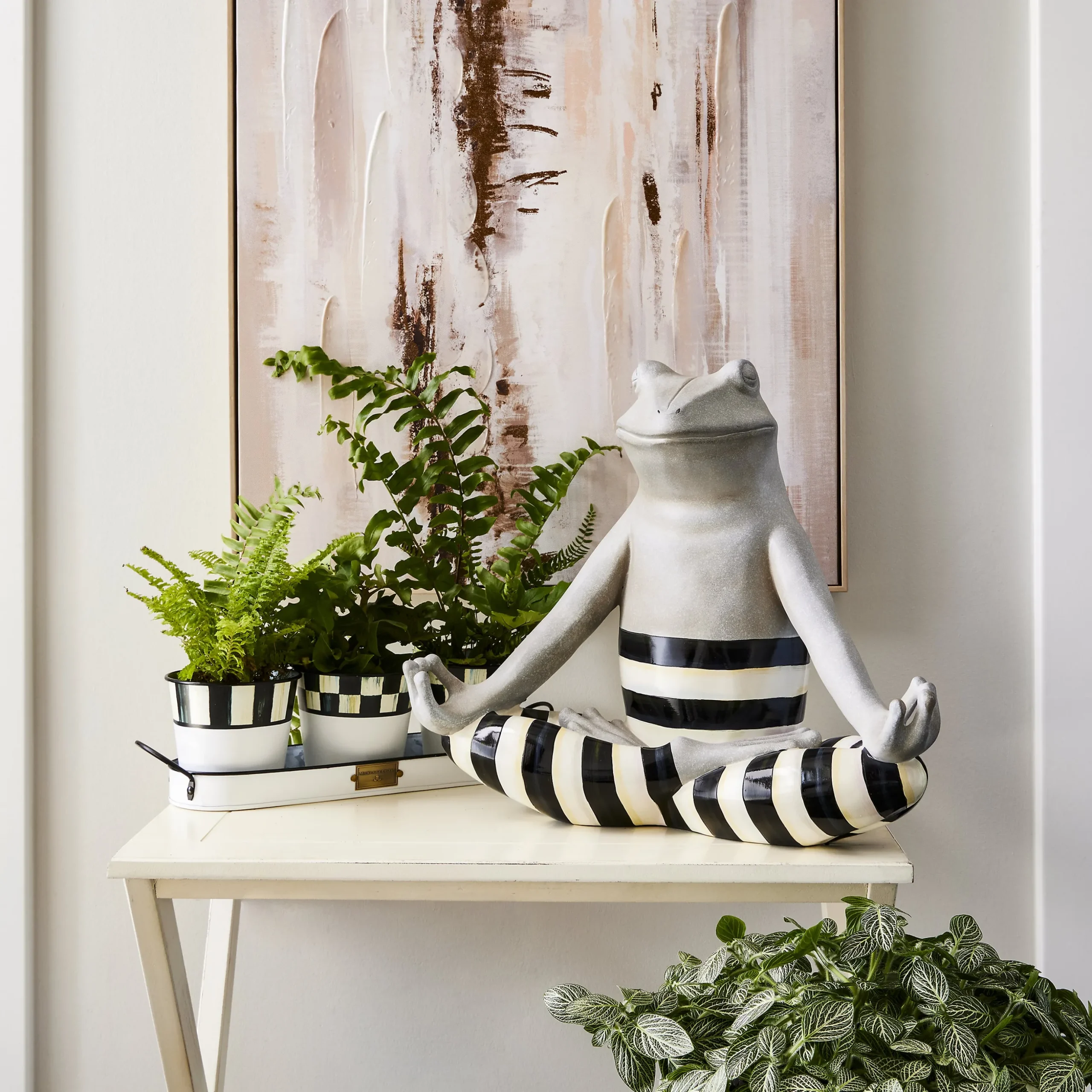 Spectator Galvanized Herb Pots, Set of 3