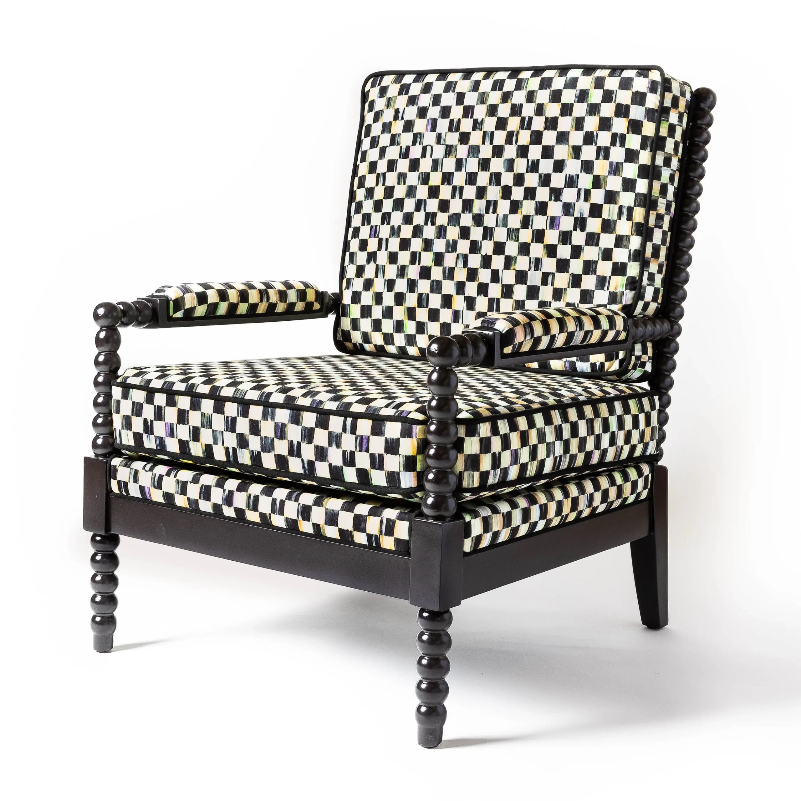 Spindle Check Outdoor Chair