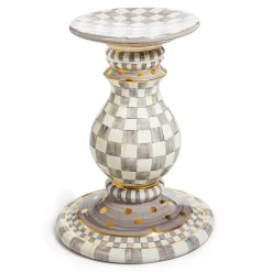 Sterling Check Ceramic Pedestal Table Base