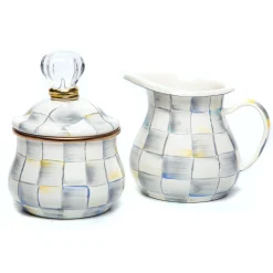 Sterling Check Creamer