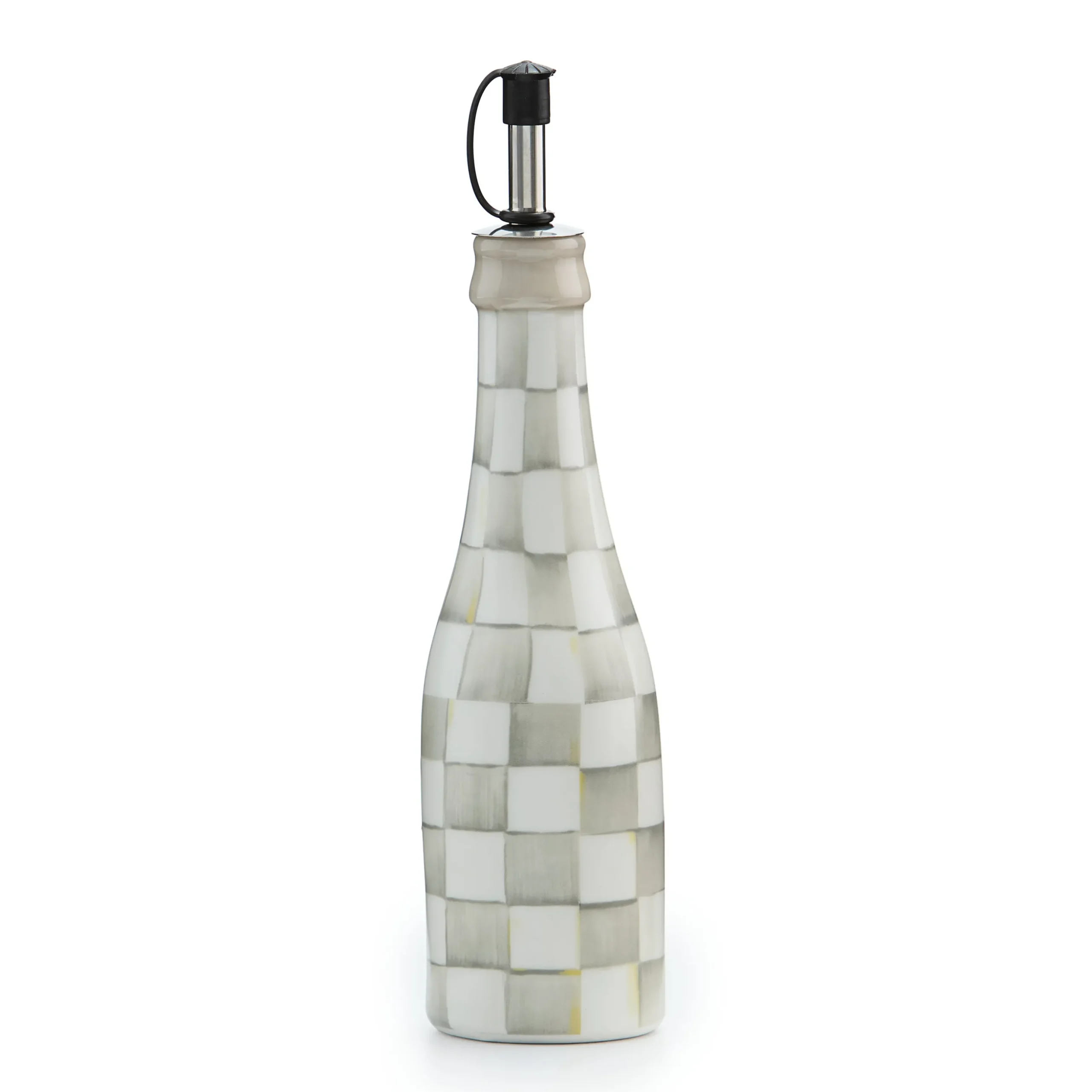 Sterling Check Farmhouse Oil Cruet