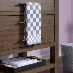 Sterling Check Hand Towel