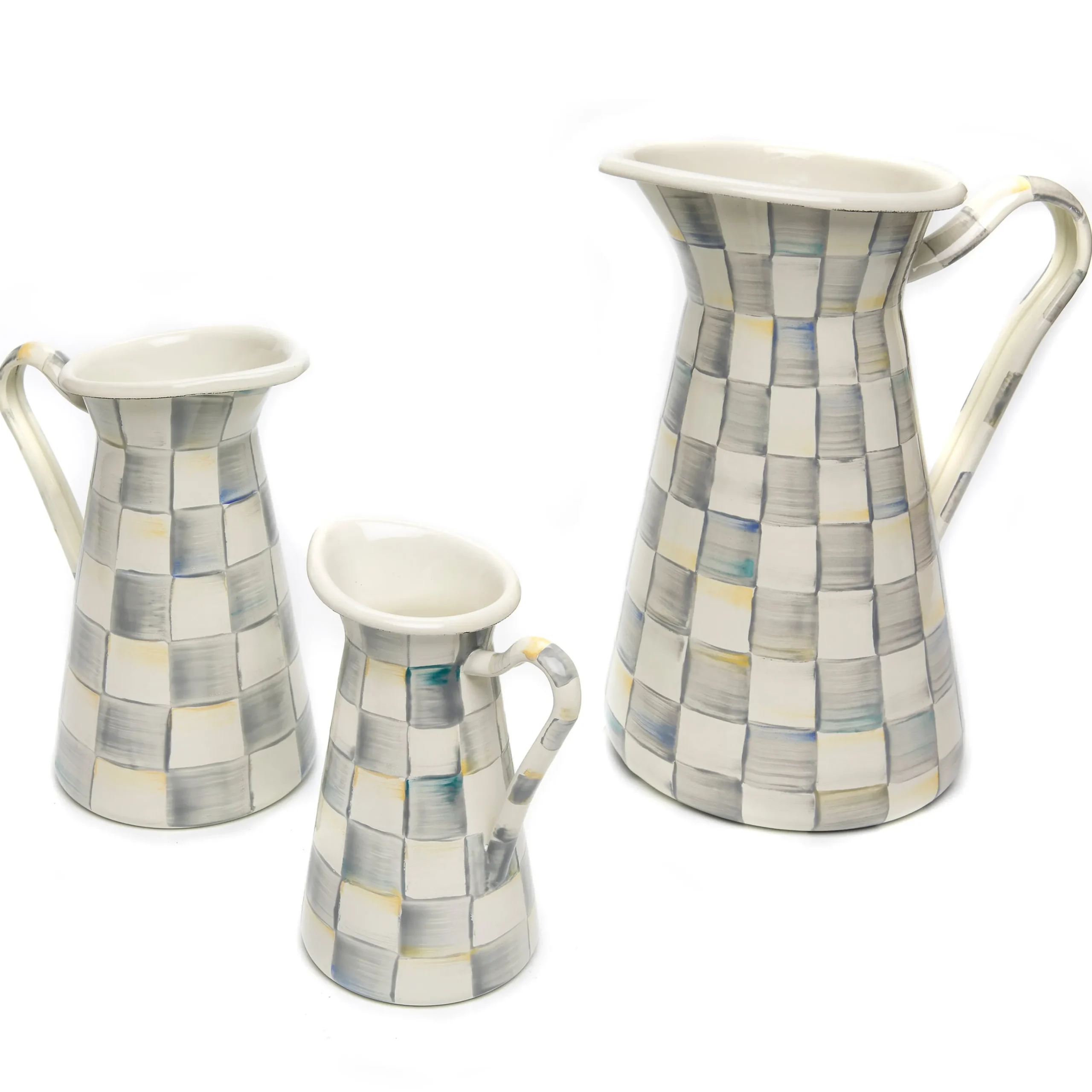 Sterling Check Large Practical Pitcher
