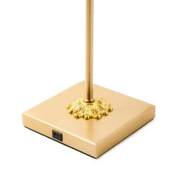 Sterling Check LED Rechargeable Cafe Table Lamp