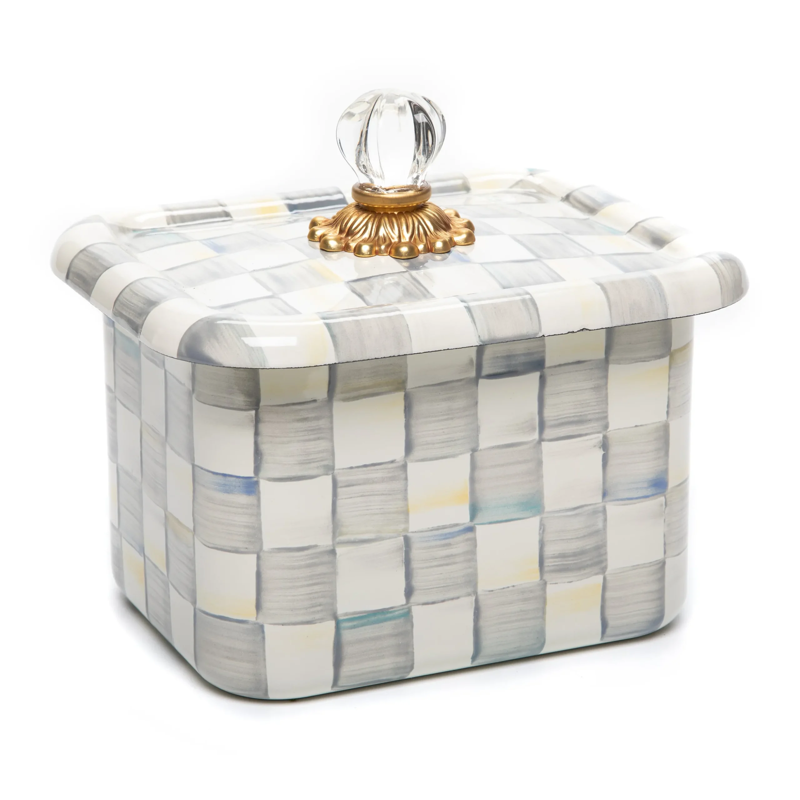 Sterling Check Recipe Box