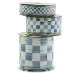 Sterling Check 4" Ribbon