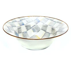 Sterling Check Serving Bowl