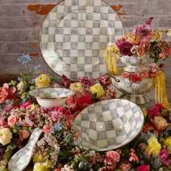 Sterling Check Serving Platter