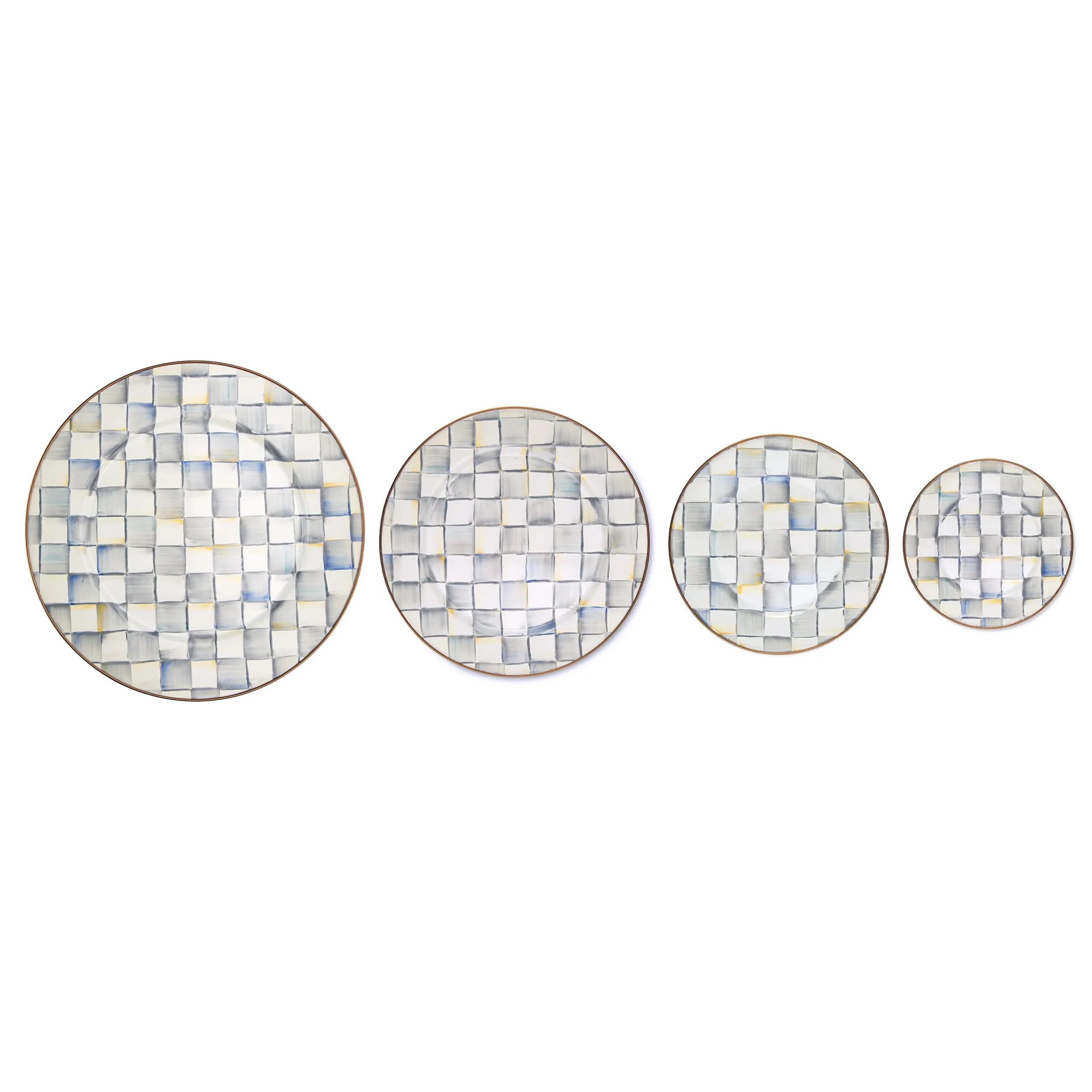 Sterling Check Serving Platter