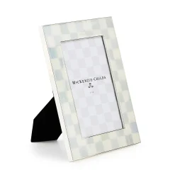 Sterling Check Silver Plated 4" x 6" Frame