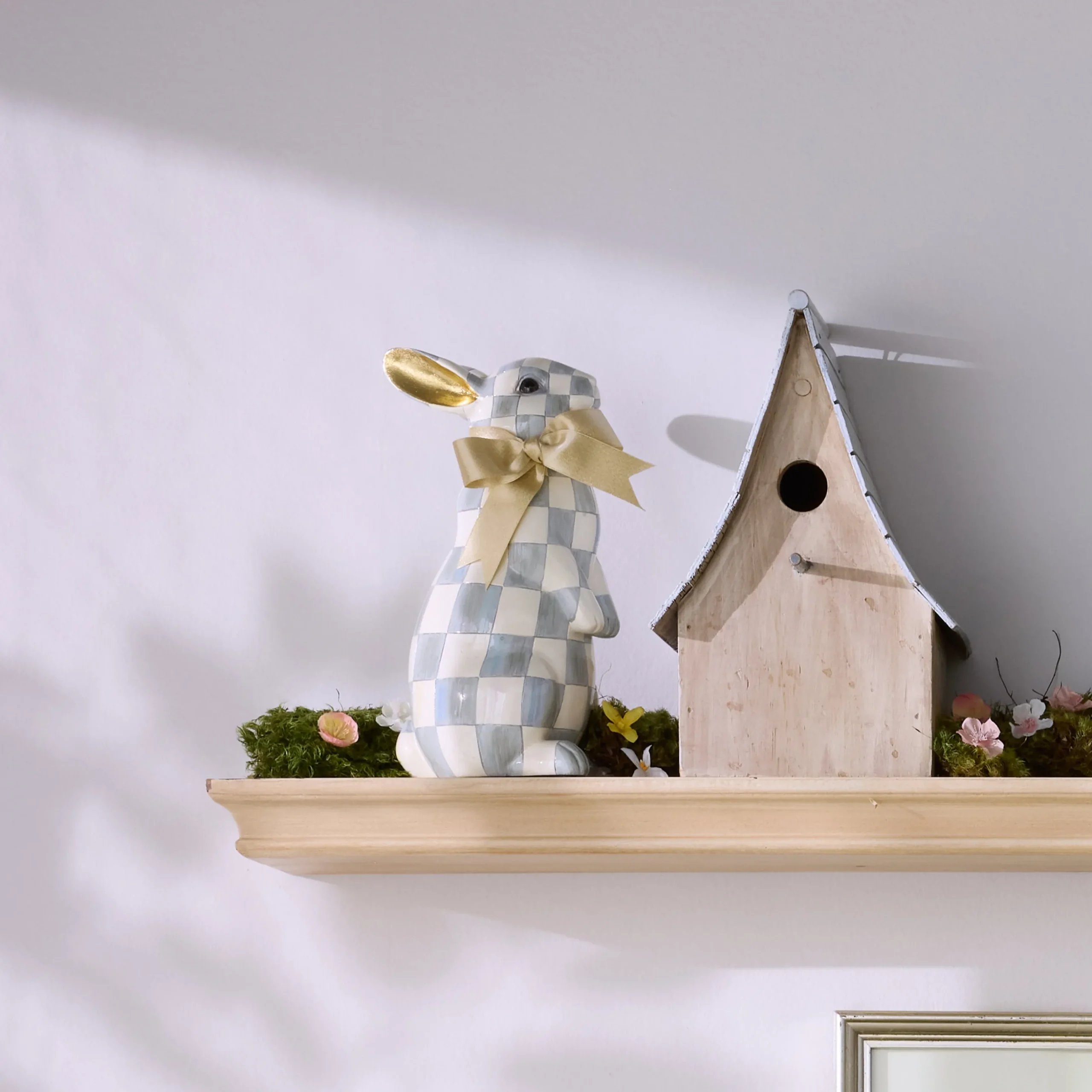 Sterling Check Standing Bunny