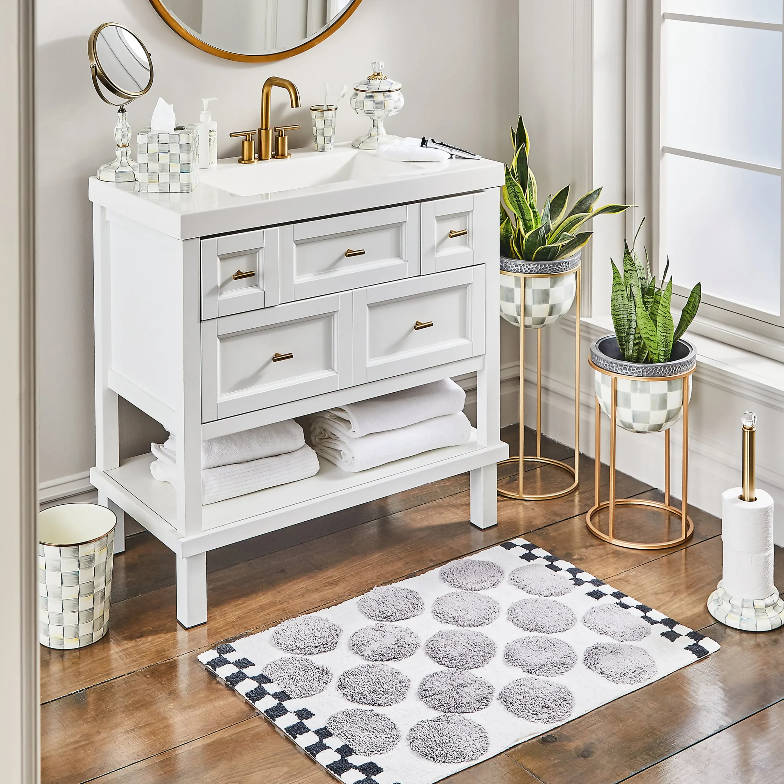Sterling Check Toilet Tissue Storage