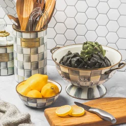 Sterling Check Utensil Holder