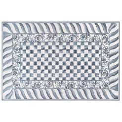 Sterling Check 5' x 7'6" Washable Rug