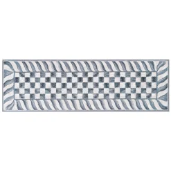 Sterling Check 2'6" x 8' Washable Runner
