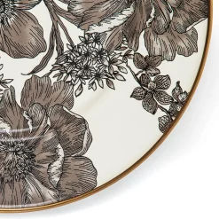Sterling English Garden Enamel Salad/Dessert Plate