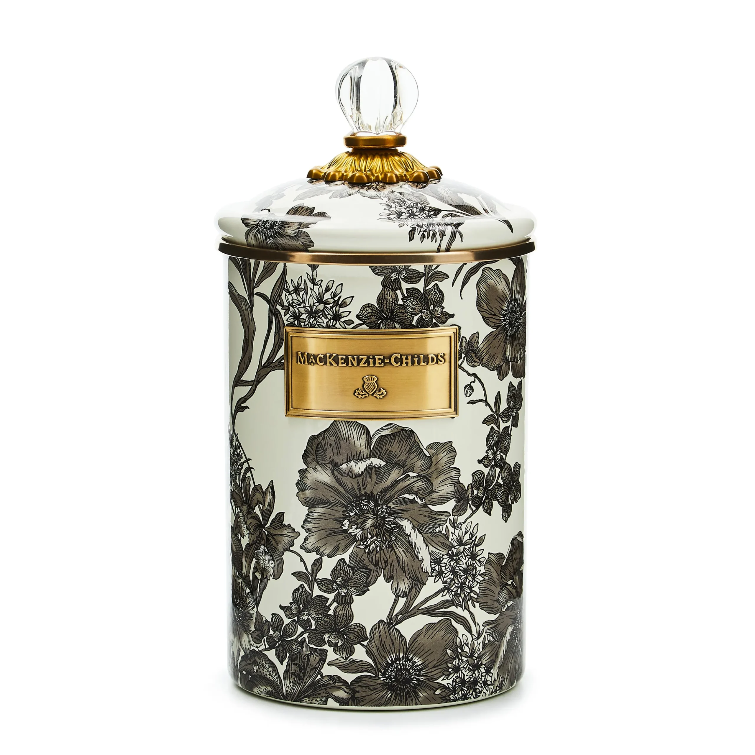Sterling English Garden Large Canister
