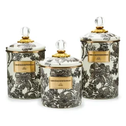 Sterling English Garden Small Canister