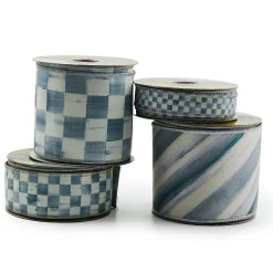 Sterling Stripe 4" Ribbon