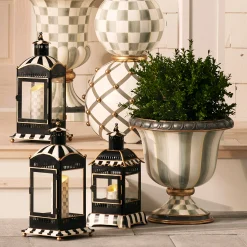 Sterling Stripe Urn