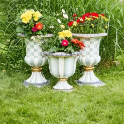 Sterling Stripe Urn