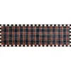 Stewart Tartan Black 2'6" x 8' Washable Runner