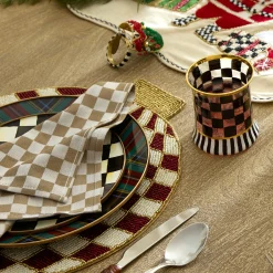 Tartan Black Dinner Plate