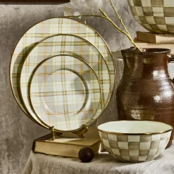 Tartan Latte Charger/Plate