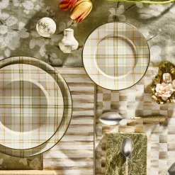 Tartan Latte Salad Plate