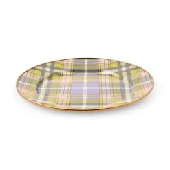 Tartan Violet Charger/Plate