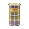 Tartan Violet Utensil Holder