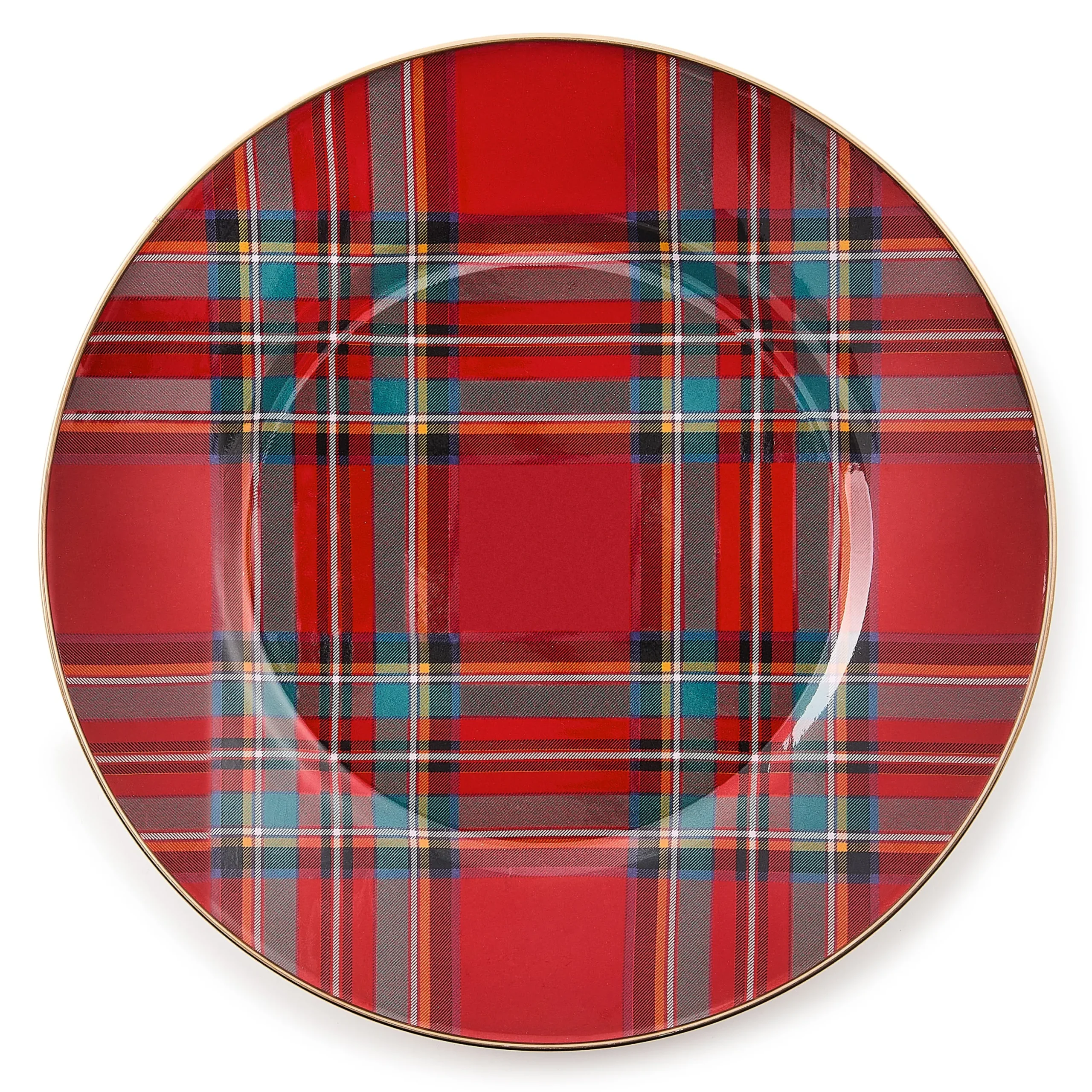 Tartastic Enamel Salad/Dessert Plate - Red