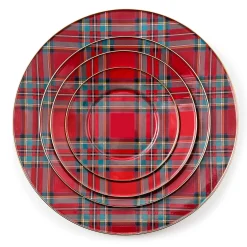 Tartastic Enamel Salad/Dessert Plate - Red