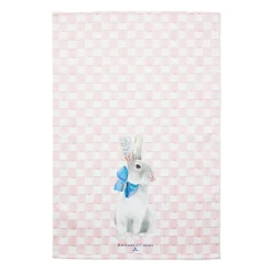 Tattoo Bunny Dish Towel