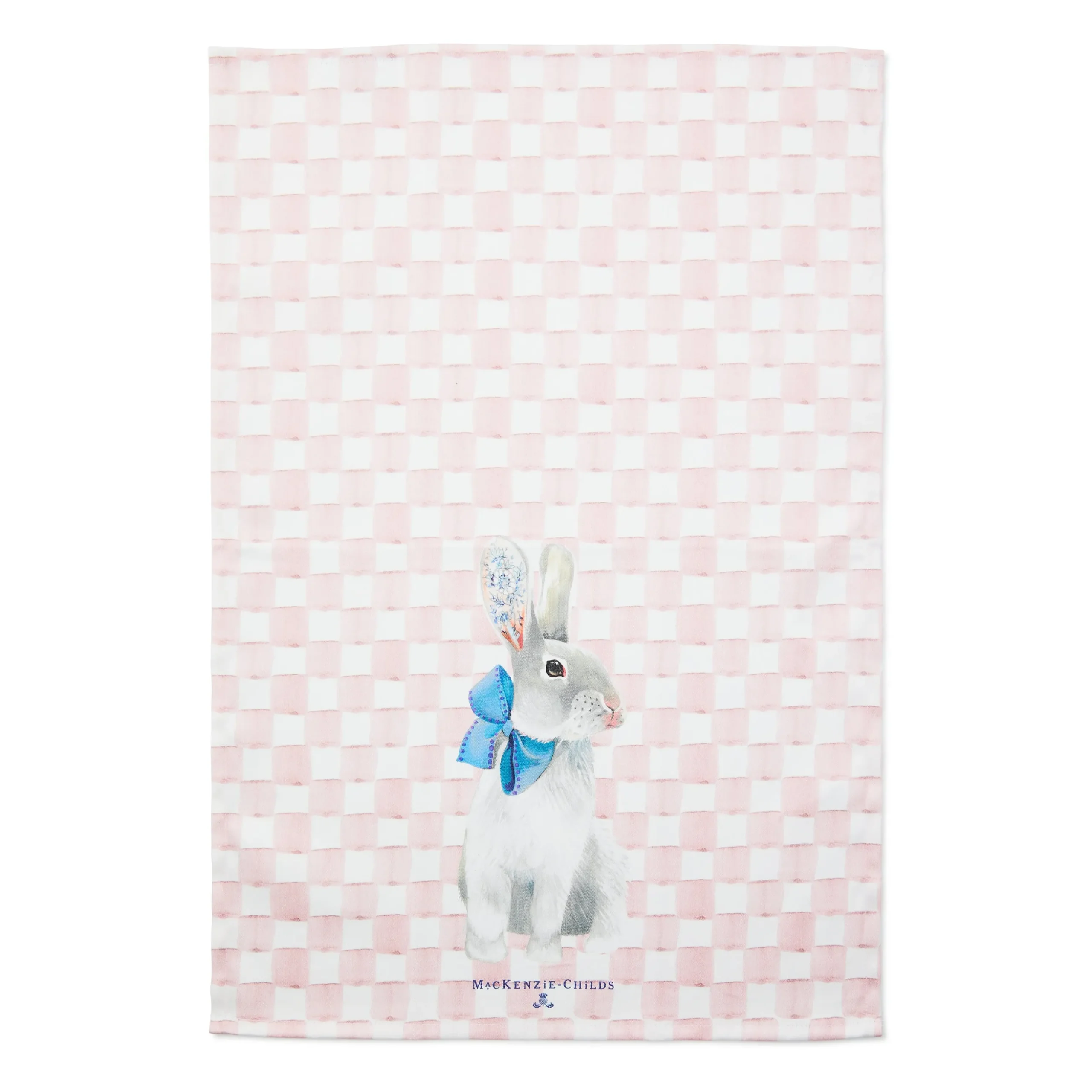 Tattoo Bunny Dish Towel