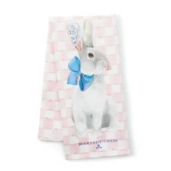 Tattoo Bunny Dish Towel